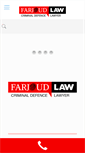 Mobile Screenshot of farjoudlaw.com